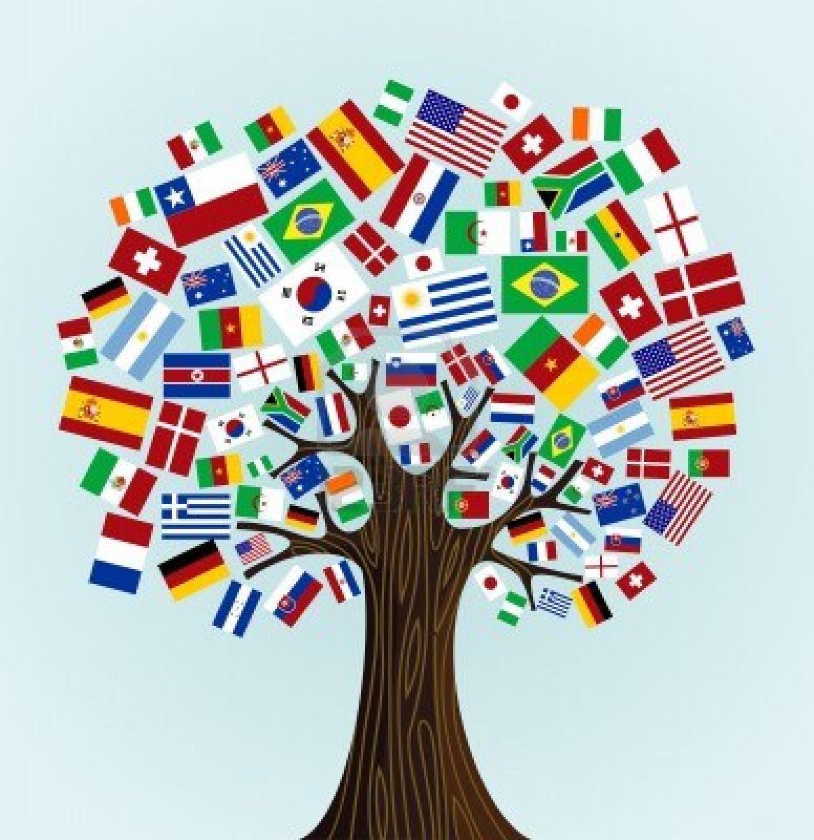 clipart of flags around the world - photo #8